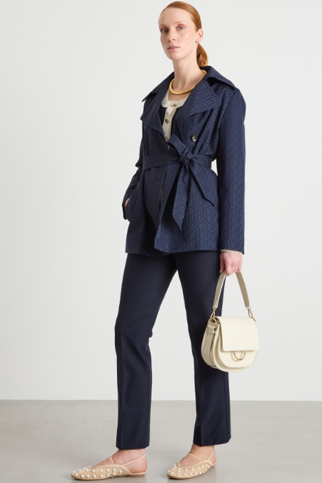 Straight-leg cropped trousers Intrend