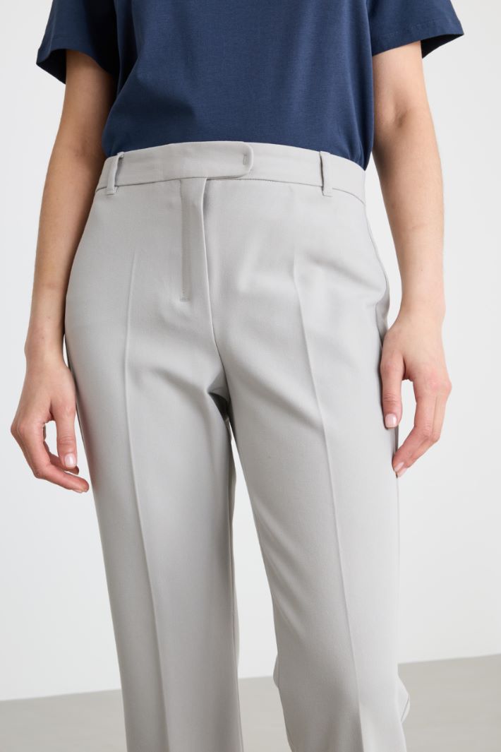 Straight-leg cropped trousers Intrend - 3