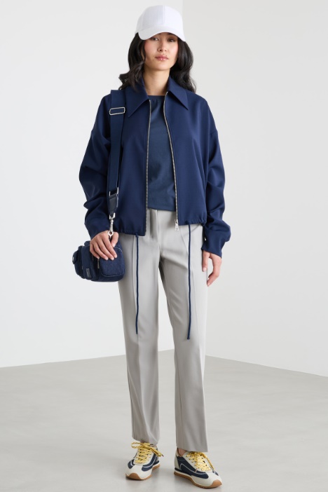 Straight-leg cropped trousers Intrend