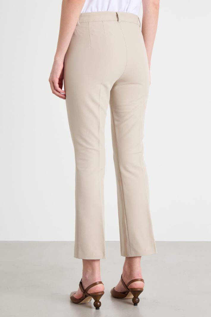 Straight-leg cropped trousers Intrend - 4