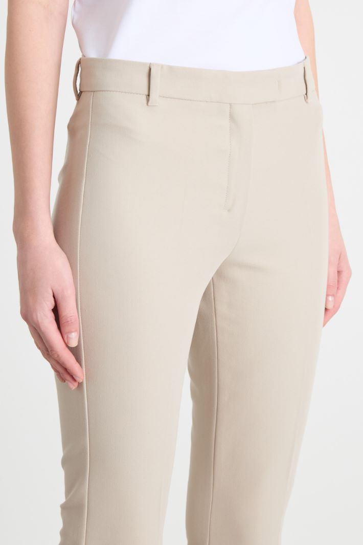 Straight-leg cropped trousers Intrend - 3