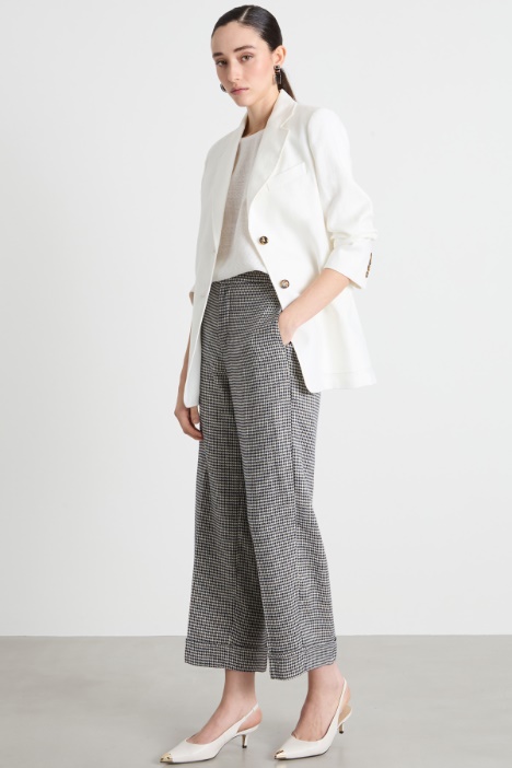 Houndstooth trousers Intrend