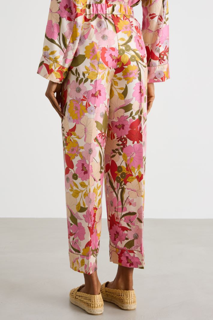 Twill trousers Intrend - 4