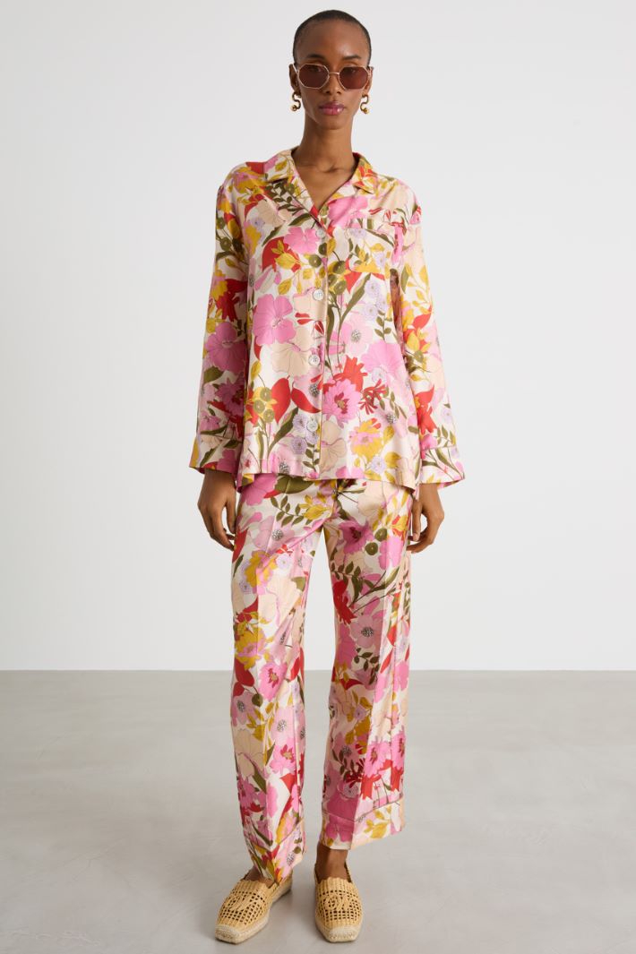 Twill trousers Intrend