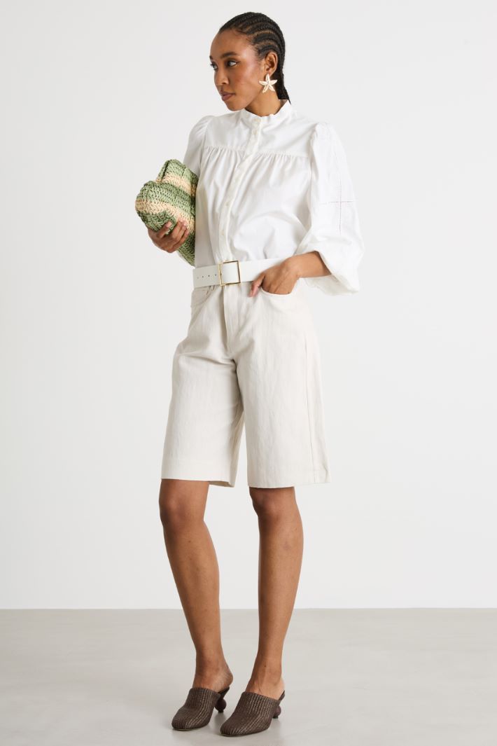 Twill Bermuda shorts Intrend