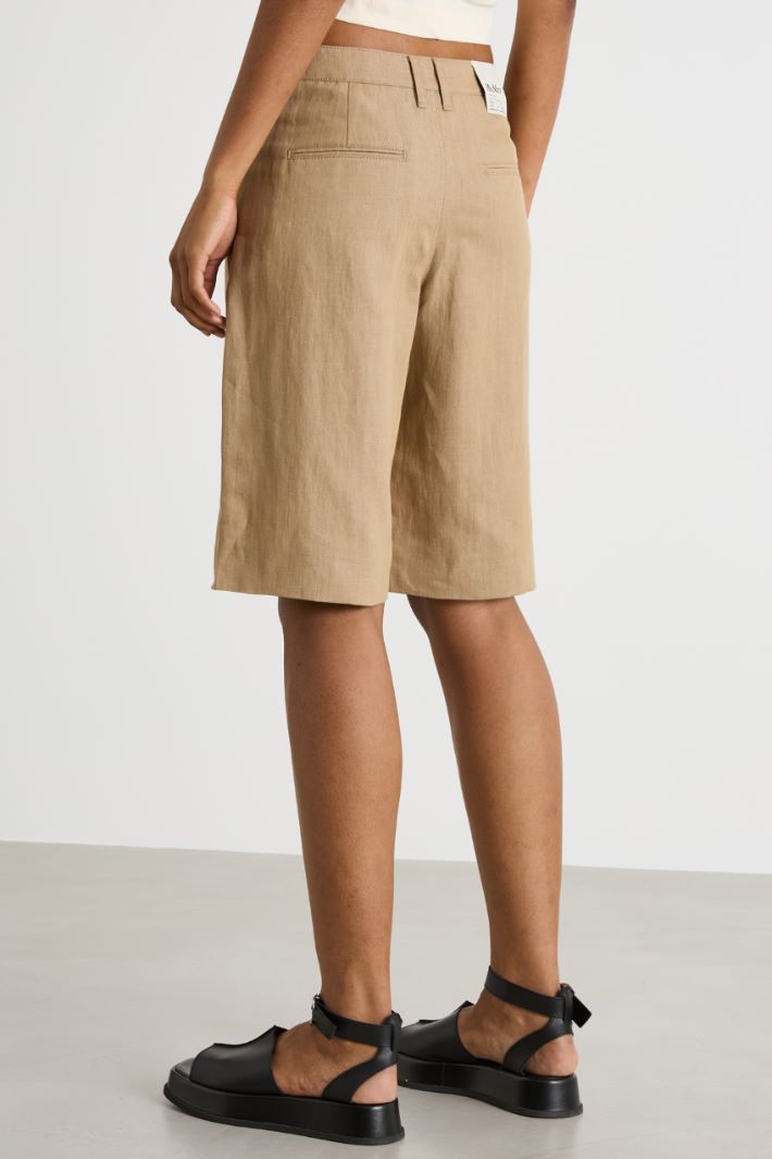 Twill Bermuda shorts Intrend - 4