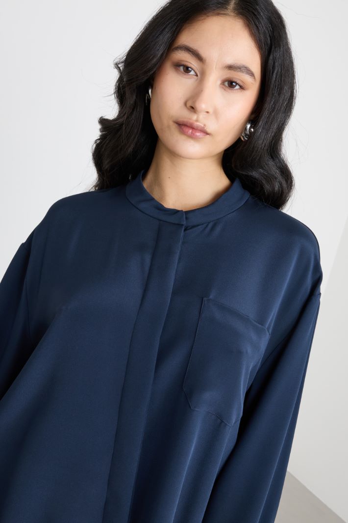 Saharienne Tunic with Side Vents Intrend - 3