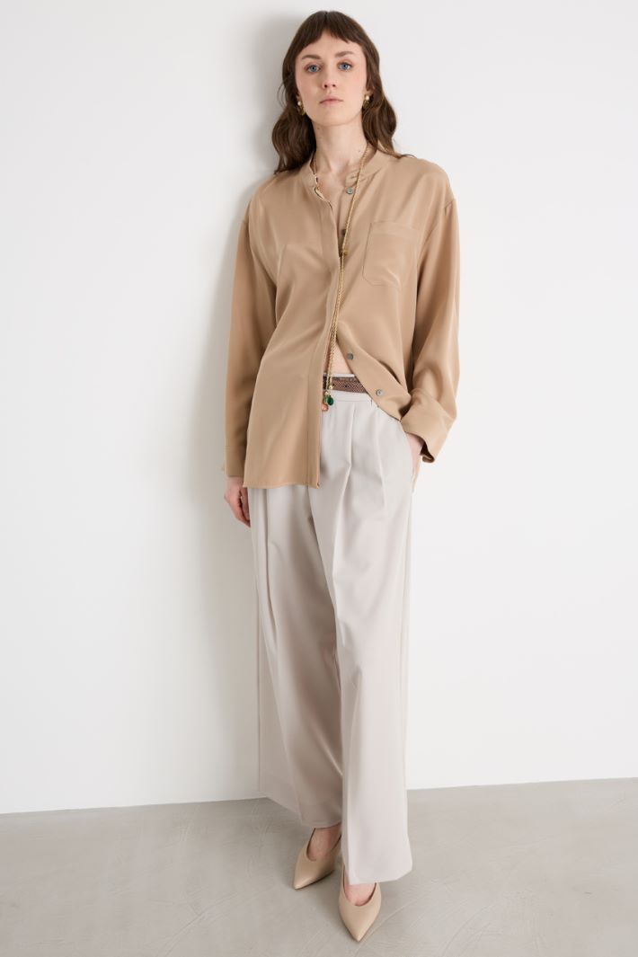 Casacca sahariana con spacchi Intrend