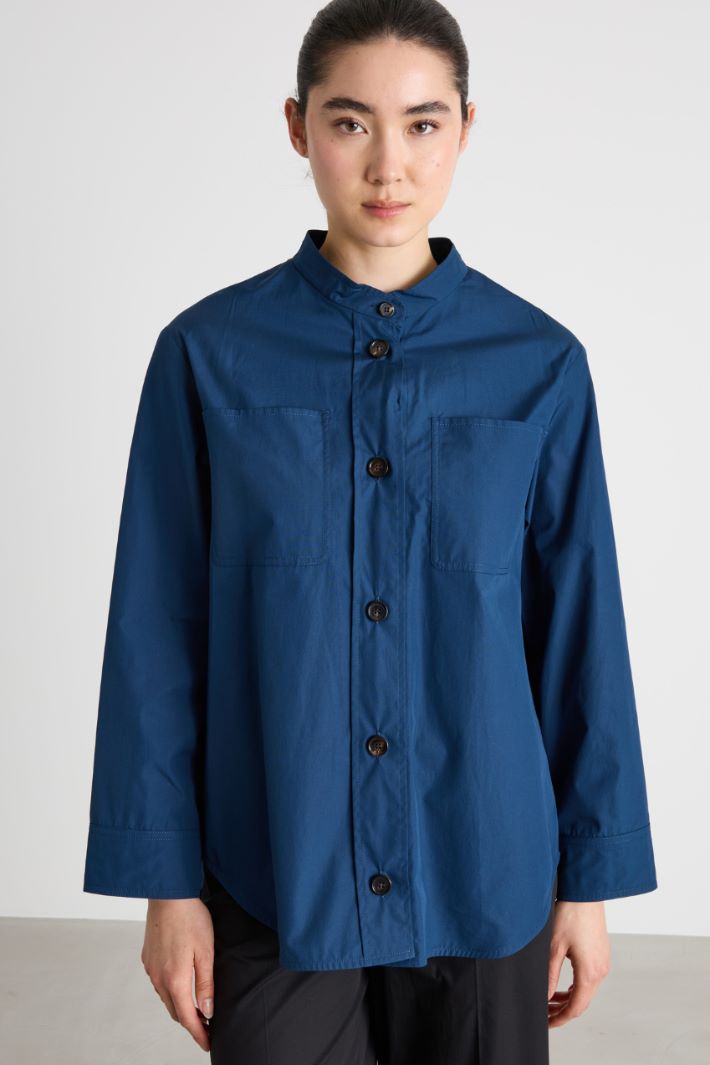 Camicia ampia alla coreana Intrend - 2