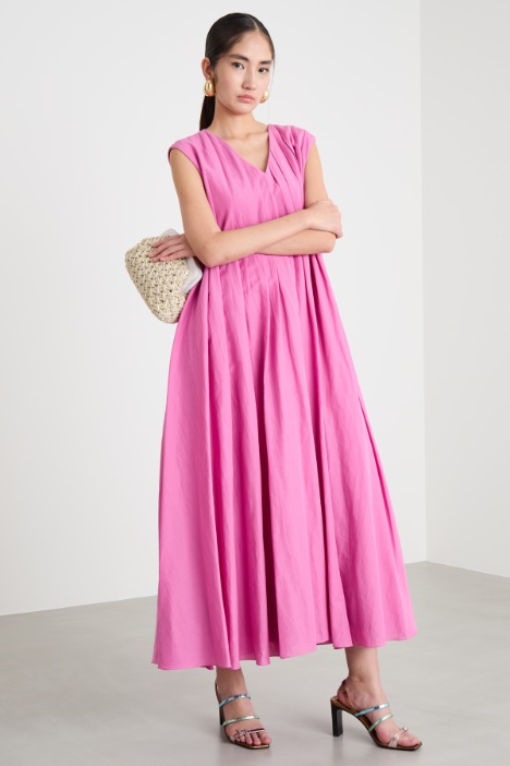 Maxi abito a pieghe Intrend