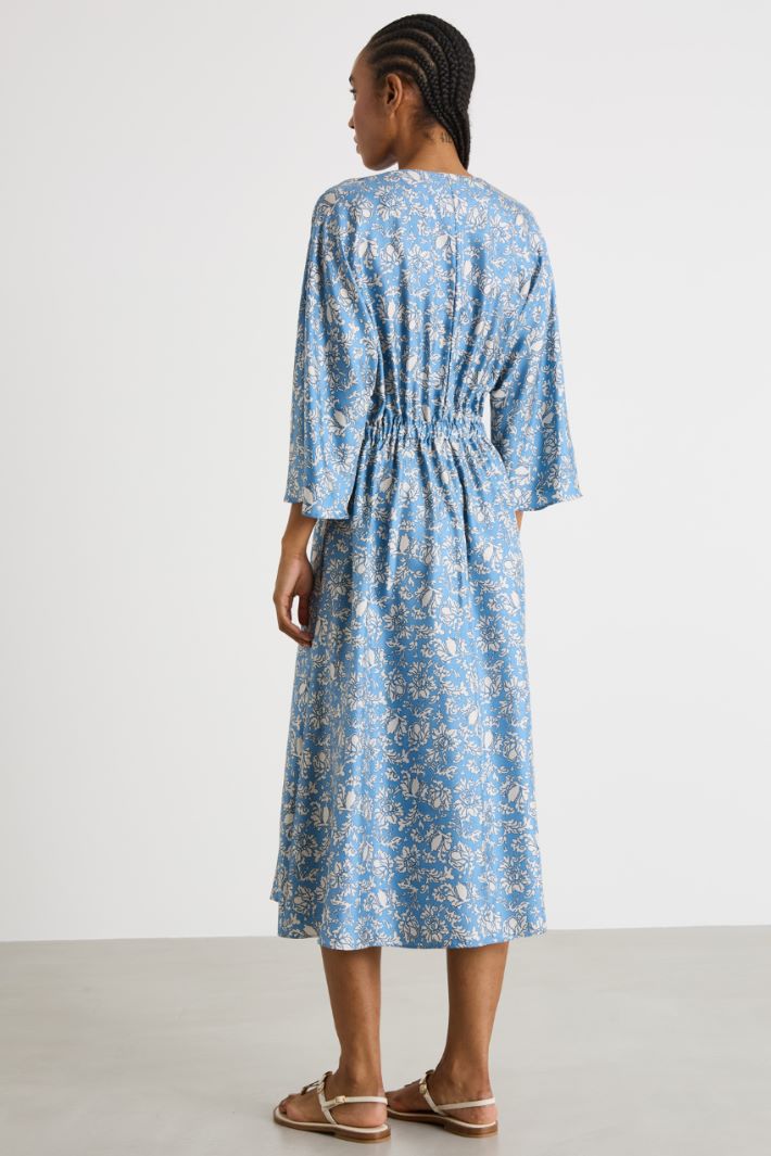 Abito fluido in twill Intrend - 4