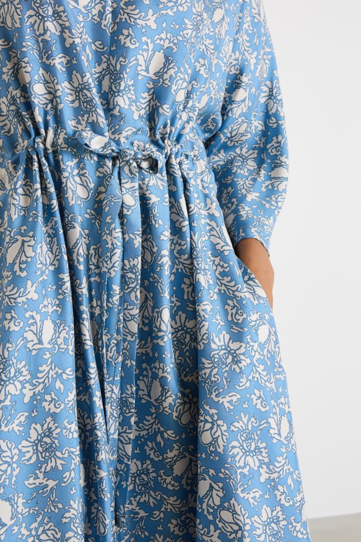 Abito fluido in twill Intrend - 3