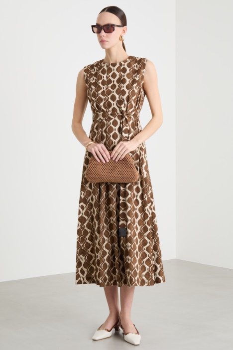 Abito in popeline stampato Intrend