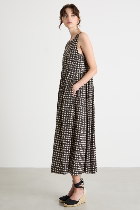 Maxi vestido sin mangas