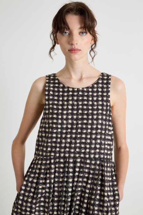 Maxi vestido sin mangas