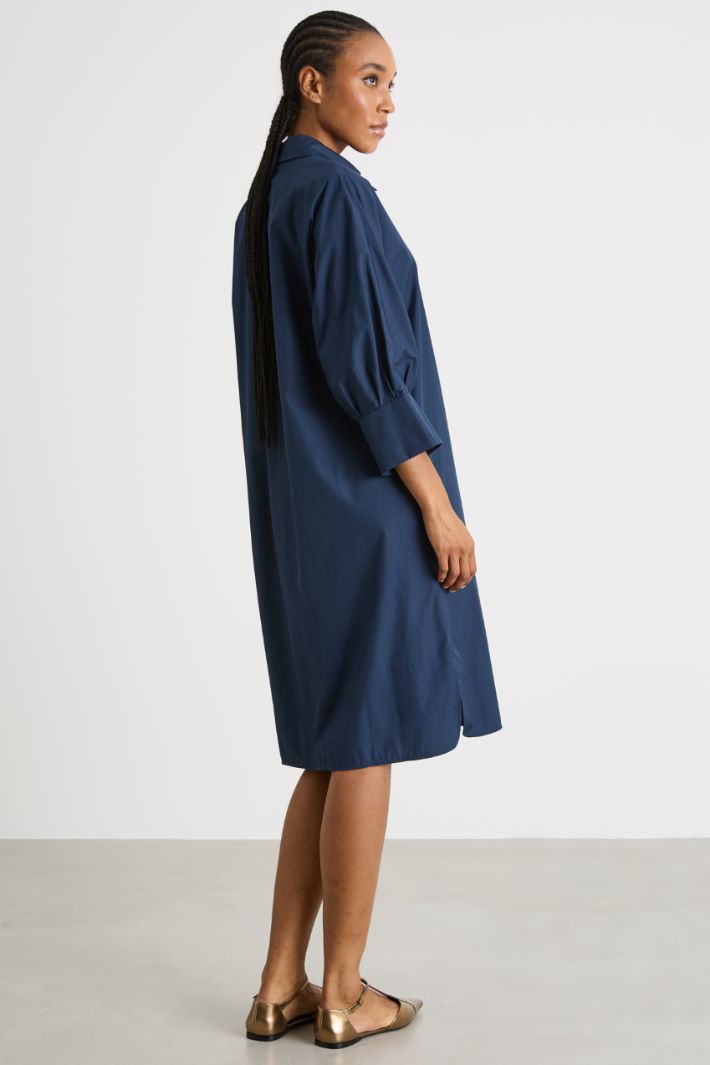 Abito chemisier in popeline Intrend - 4