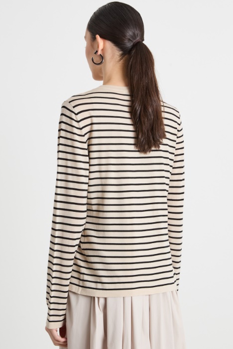 Cardigan con scollo a V