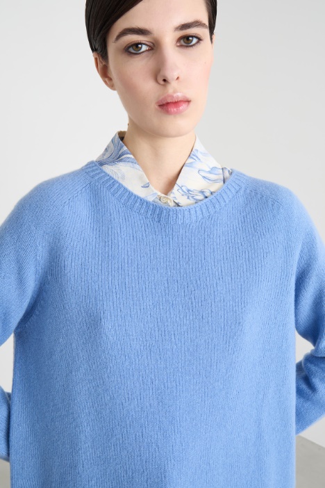 Maglia con maniche a raglan