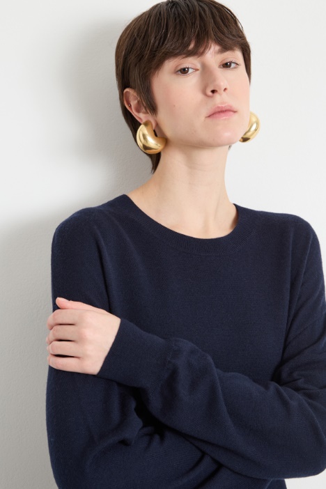 Maglia oversize con maniche a spalla scesa