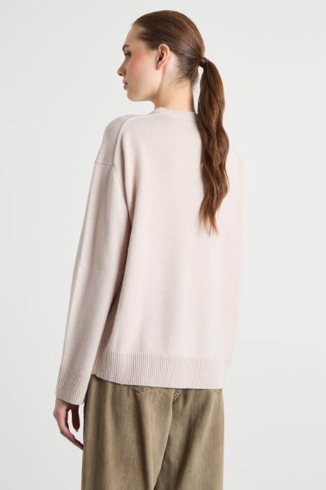 Jersey de cuello redondo