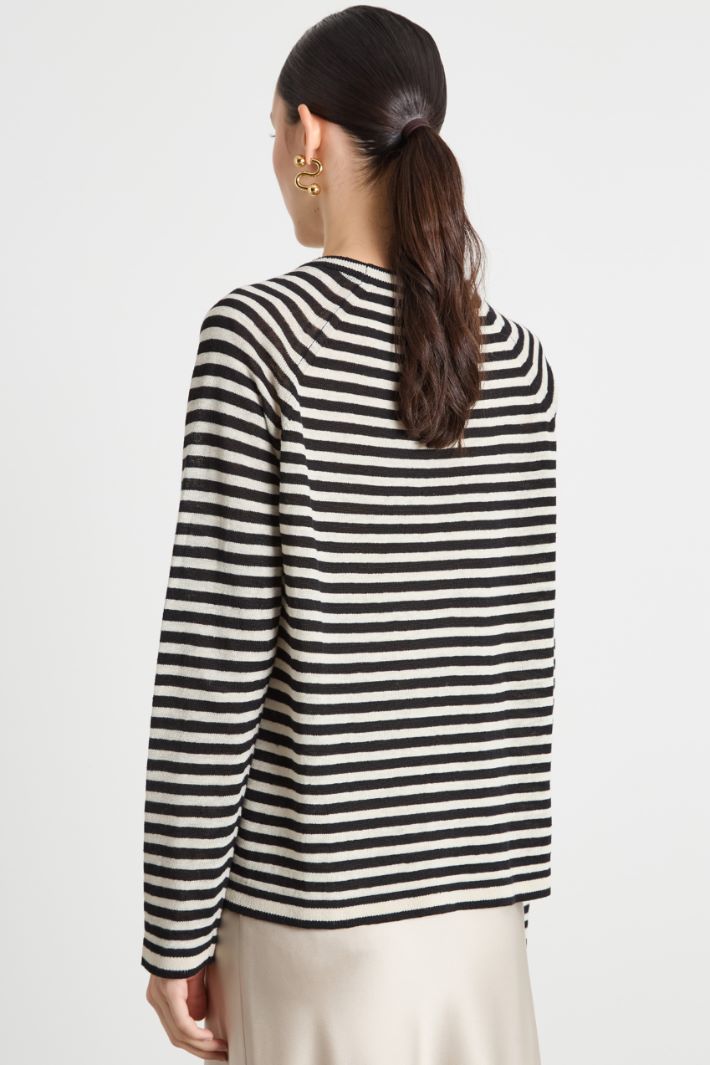 Lightweight linen jumper Intrend - 4