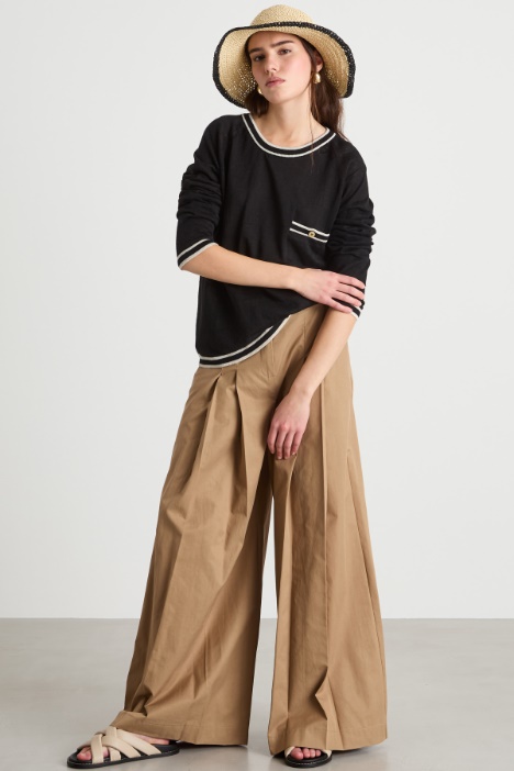 Lightweight linen jumper Intrend