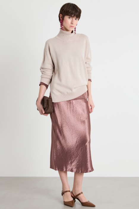 Oversized roll-neck jumper Intrend