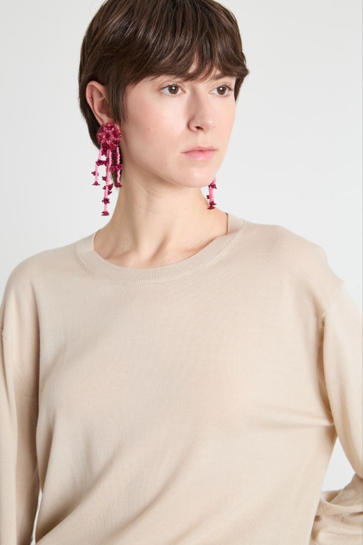 Crew-neck dropped-shoulder jumper Intrend - 3