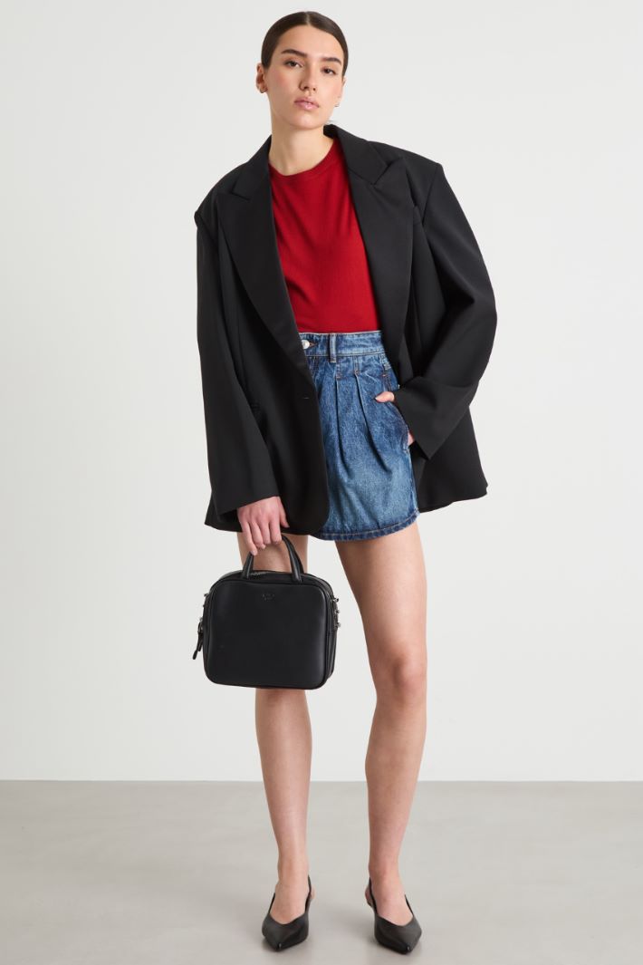 Crew-neck dropped-shoulder jumper Intrend