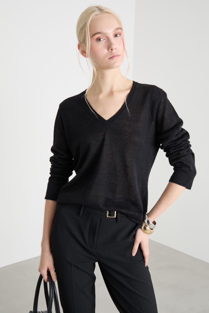 V-neck jumper Intrend - 2
