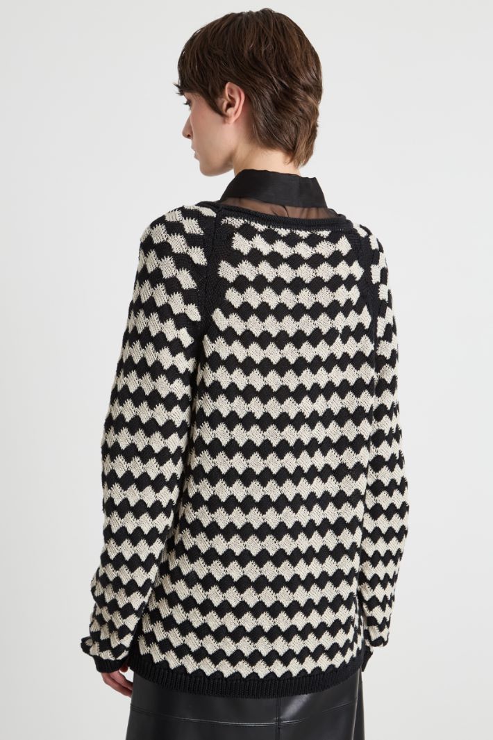 Lightweight raglan-sleeve jumper Intrend - 4