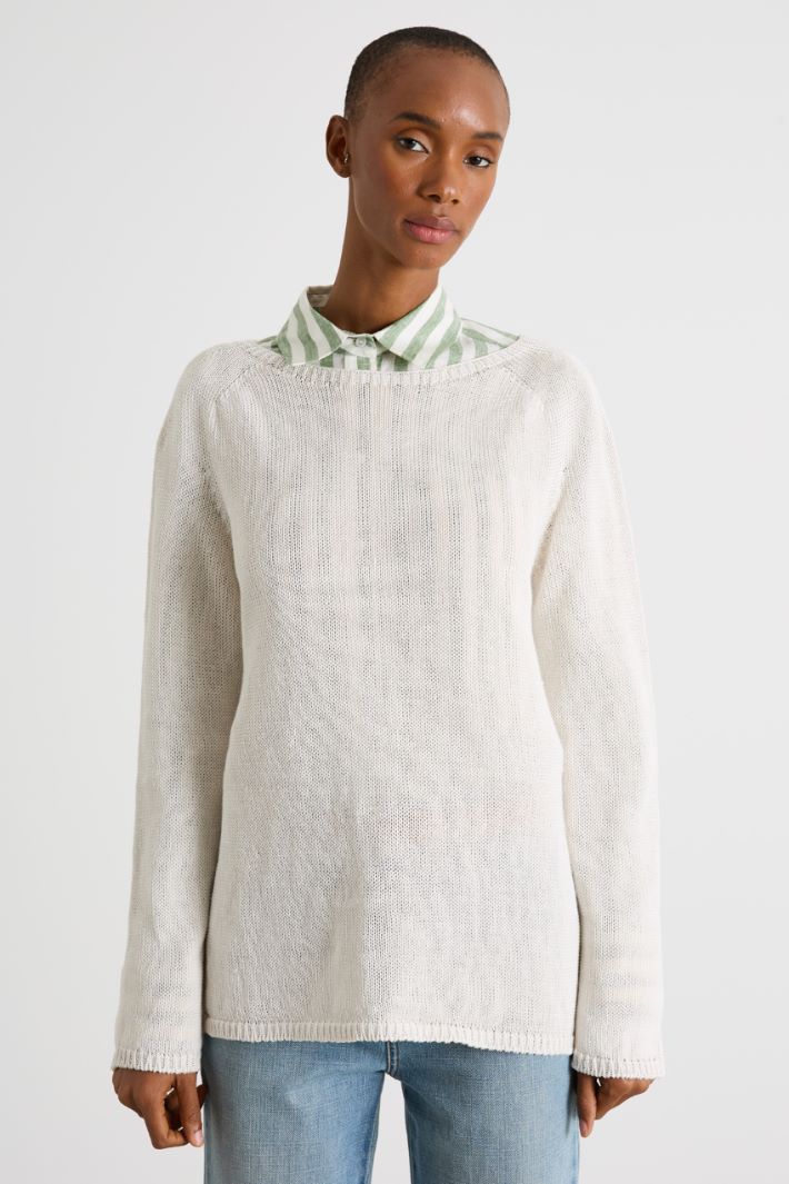 Lightweight linen jumper Intrend - 2