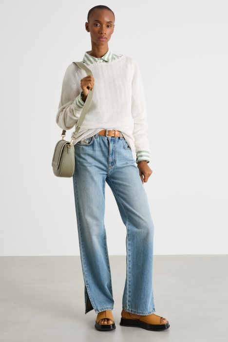 Lightweight linen jumper Intrend