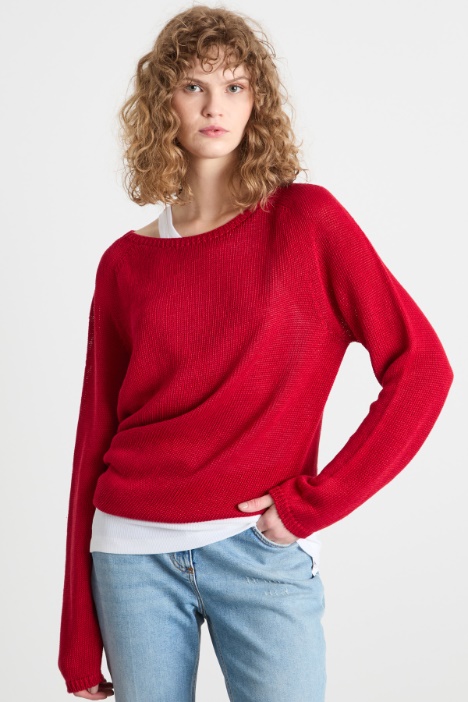 Lightweight linen jumper Intrend