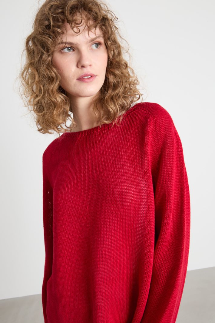 Lightweight linen jumper Intrend - 3