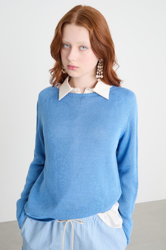 Lightweight linen jumper Intrend - 2