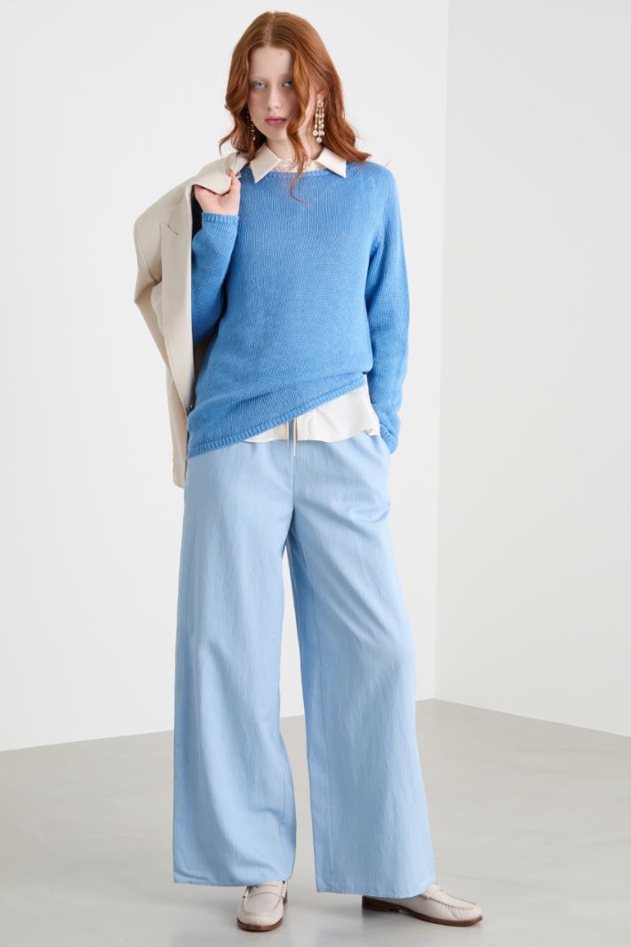 Lightweight linen jumper Intrend