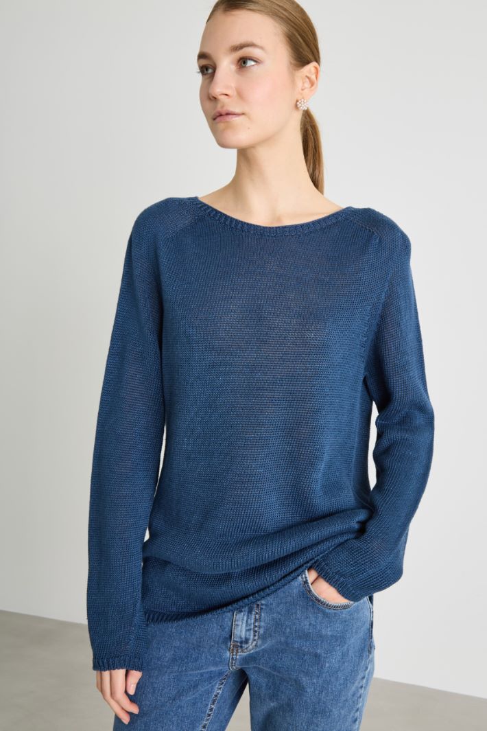 Lightweight linen jumper Intrend - 2