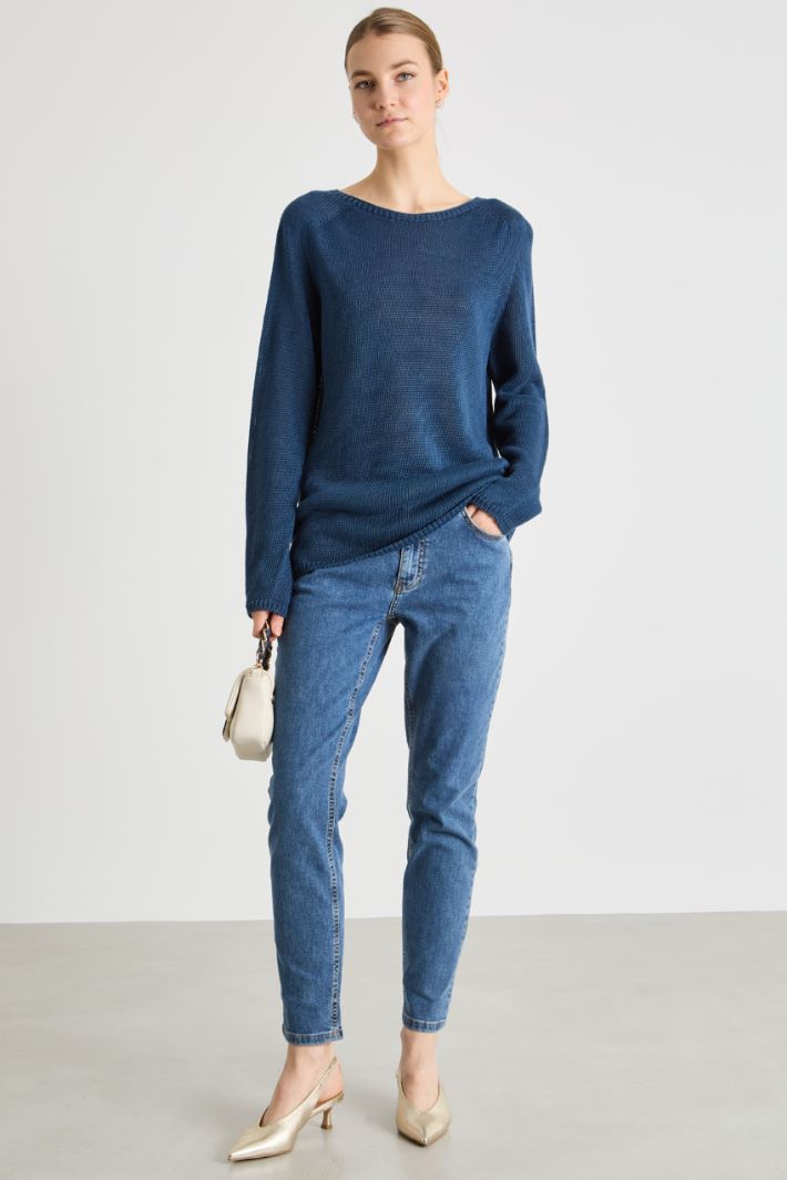 Lightweight linen jumper Intrend