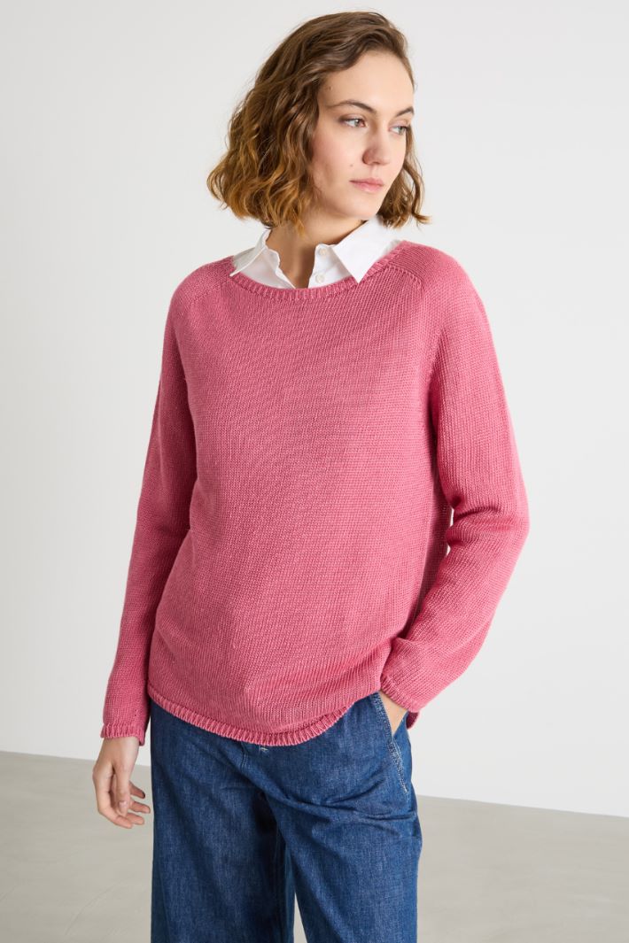 Lightweight linen jumper Intrend - 2