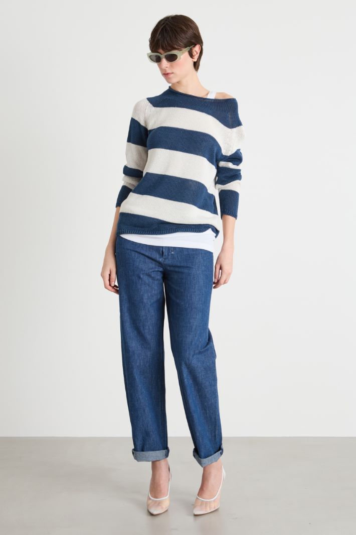 Lightweight linen jumper Intrend