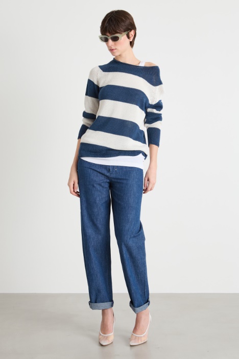 Lightweight linen jumper Intrend