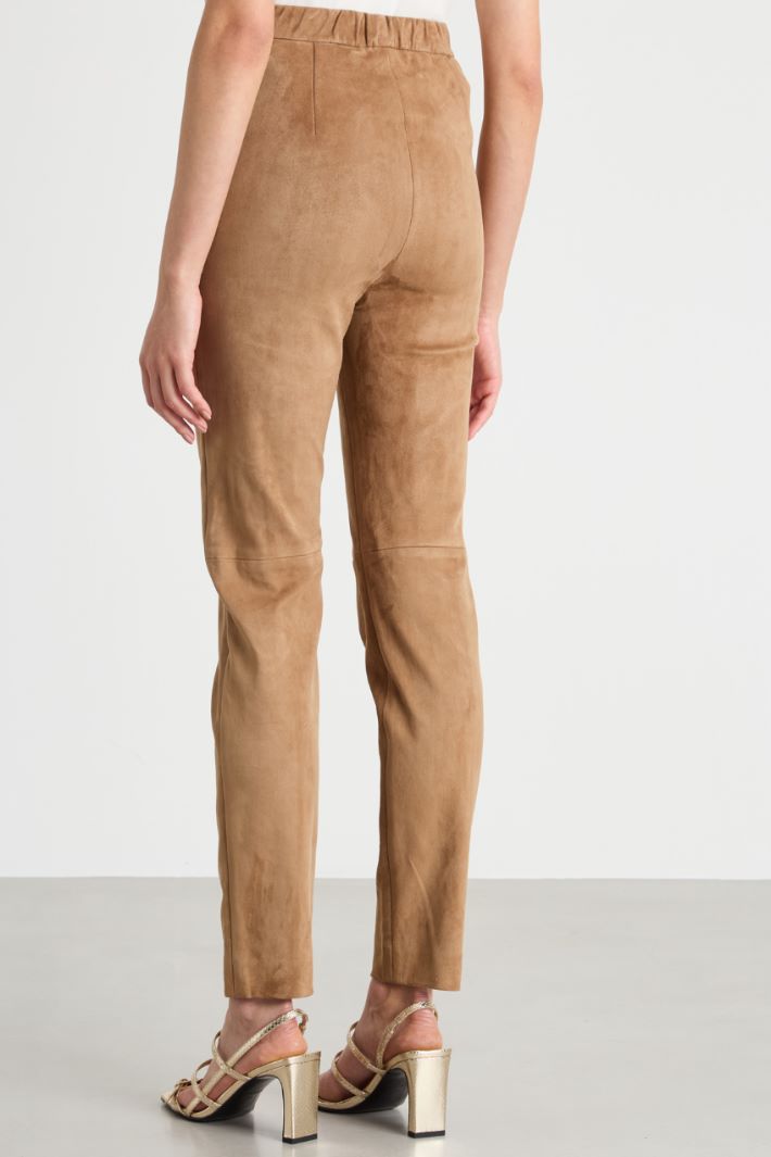 Pantalone skinny con tagli e impunture Intrend - 4