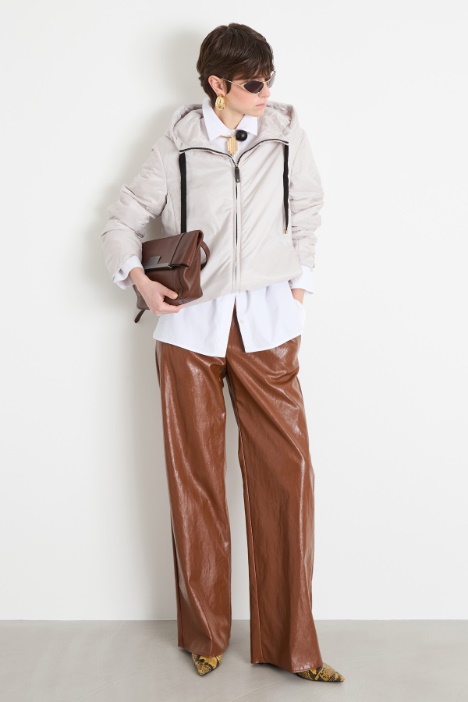 Short padded jacket in water-repellent canvas Intrend