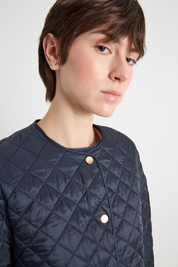 Quilted water-repellent canvas jacket Intrend - 3