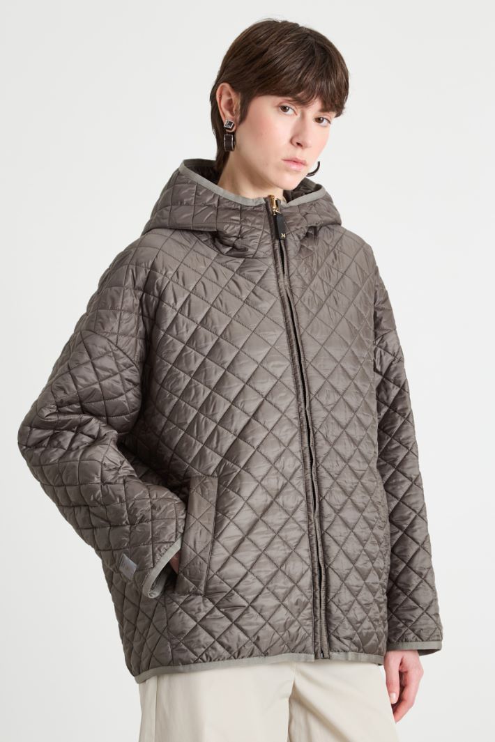 Hooded quilted jacket Intrend - 2