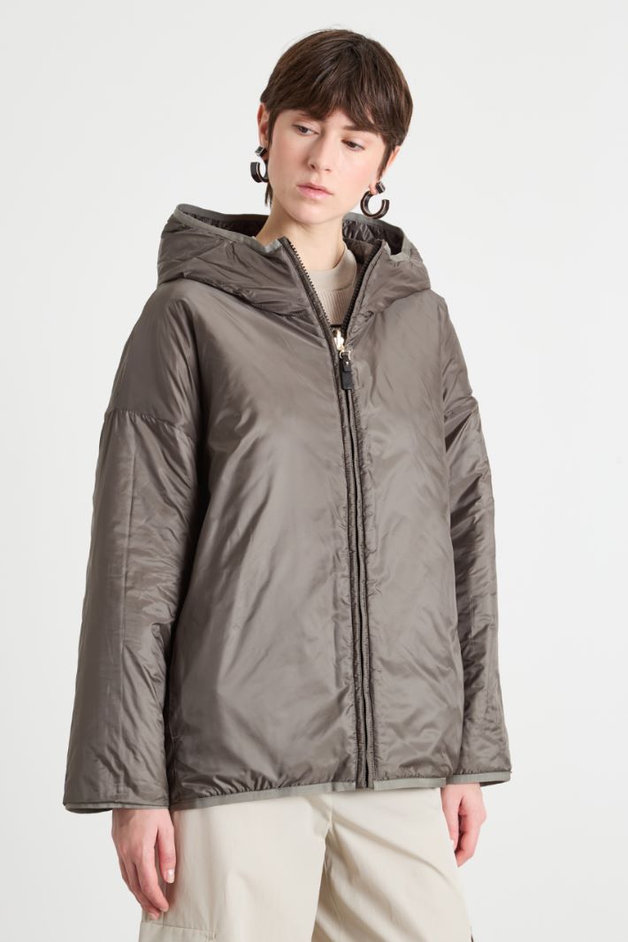 Hooded quilted jacket Intrend - 4