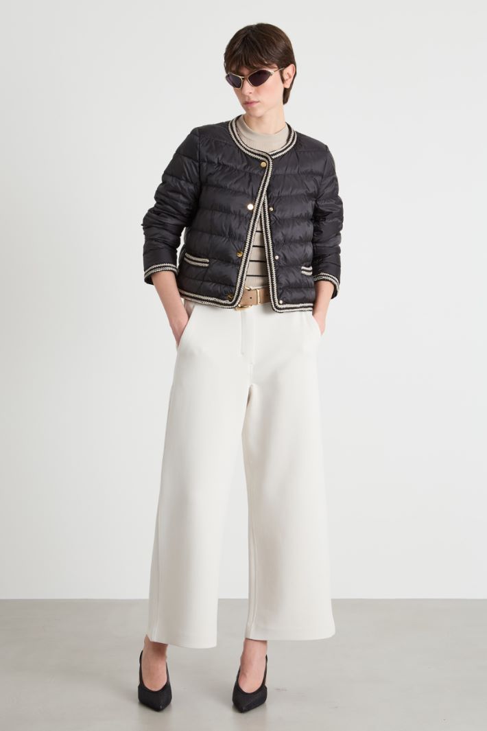 Piumino boxy trapuntato Intrend