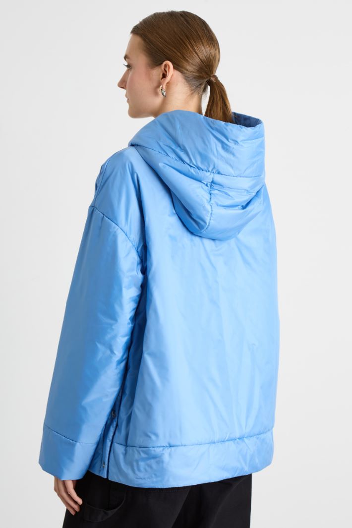 Imbottito corto con cappuccio Intrend - 4