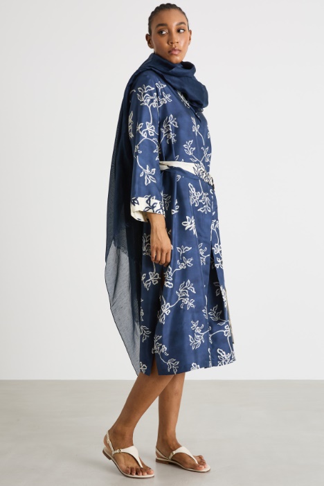 Silk and linen stole Intrend